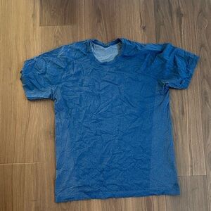 lululemon athletica Vibrant Blue Short Sleeve Tee